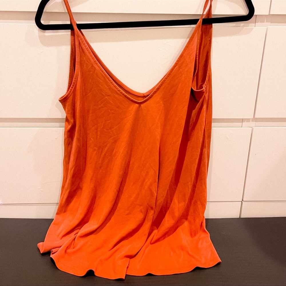 Silence+noise size XS rust orange tank